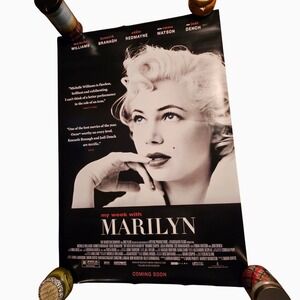 My Week with Marilyn 2011 Original Movie Poster 27x40 Michelle Williams D/S